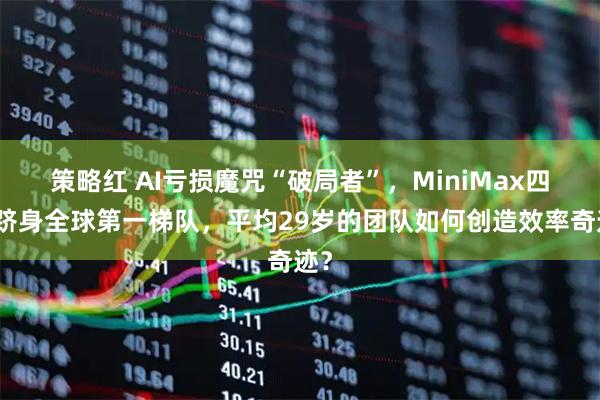 策略红 AI亏损魔咒“破局者”，MiniMax四年跻身全球第一梯队，平均29岁的团队如何创造效率奇迹？